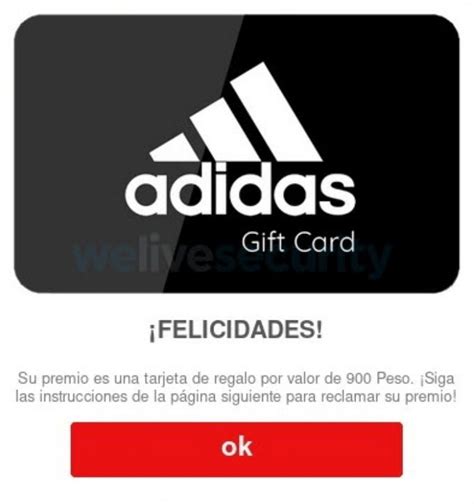 falsa publicidad adidas|Defraudan en WhatsApp con falsos regalos de Adidas. Así es.